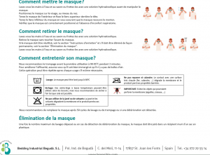 MASQUE HYGIÉNIQUE RÉUTILISABLE