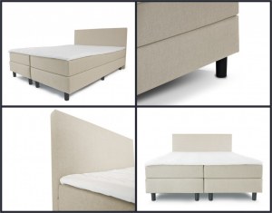 Set de lit complet sommier matelas