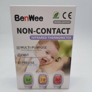 Thermomètre Infrarouge Frontal sans contact BenWee - Haute Précision
