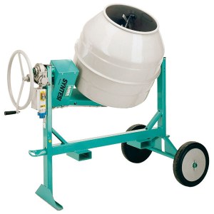 Bétonnière électrique cuve 190 litres malaxage béton 160 L IMER Syntesi