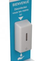 Distributeur automatique de gel hydro alcoolique