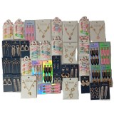 38 Bijoux Mixte Boucles Oreilles, Barrettes, Colliers...