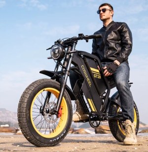 Vélo électrique Coswheel CT20 1 000 W, autonomie jusqu'à 140 km, 50 % de réduction sur...