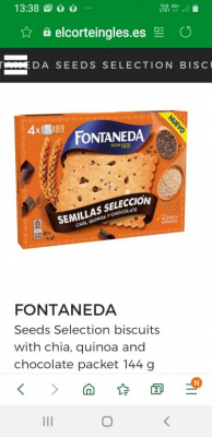 BISCUITS CHOCOLAT FONTANEDAT