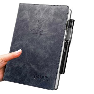 Carnet de Notes Classique Papier à Rayures - Journal Cou-verture Rigide, 8,3 "× 5,7",...