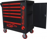 SERVANTE D'ATELIER 6 TIROIRS AVEC 4 OUTILS PLEIN