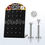 Fournisseur Piercing Acier Chirurgical Visage Interne Labret