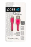 Lot de 155 câbles USB-A vers Lightning POSS 20 cm – neufs emballés