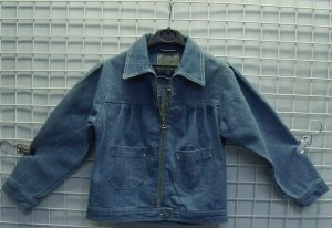 DESTOCKAGE DE VESTES EN JEAN POUR FILLETTES A 2 EUR