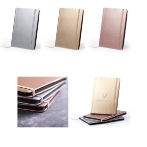 Bloc-Notes "Bodley" en Similicuir - Objet publicitaire AVEC ou SANS logo - Cadeau clien...