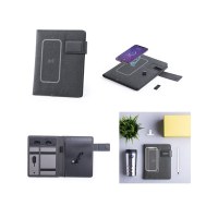 Bloc Notes Power Bank USB Malvet - Objet publicitaire AVEC ou SANS logo - Cadeau client...