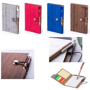 Bloc-Notes "Rasmor" en Carton Recyclé - Objet publicitaire AVEC ou SANS logo - Cadeau...