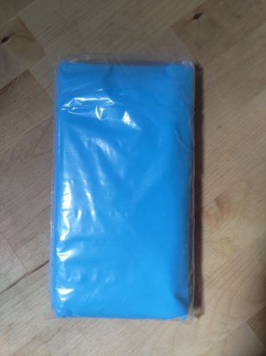 Sur-blouse en PE laminé / CPE - Taille L (emballage individuel)