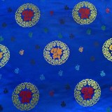 Tissu de brocart au broderie fine - Vente tissus en gros ou moyen quantité (G222)