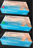 GANT D'EXAMEN VINYLE NON POUDRE NON STERILE TAILLE M/ L / XL
