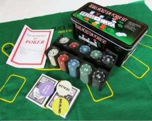 Boites 200 Jetons numérotés poker pro Texas holdem + Tapis vert NEUF