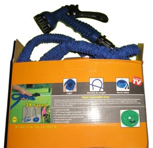 TUYAU ARROSAGE EXTENSIBLE,DOUCHE,23m