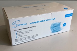 MASQUES CHIRUGICAUX TYPE IIR 14 millions dispo validité 2025