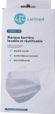 Masque barrière Lavable Larimod MANVIL