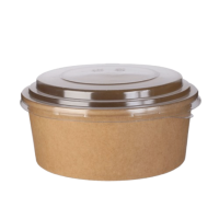 DESTOCKAGE MASSIF BOL A SALADE BOLS KRAFT 750 ML + COUVERCLES