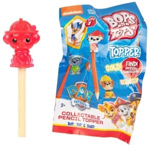 DESTOCKAGE - Bops-N-Tops Paw Patrol Pencil Topper (4 cm)