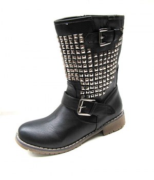 Bottes pour femme en cuir