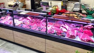VITRINE COMPTOIR REFRIGERE FROID BOUCHERIE CHARCUTERIE TRAITEUR