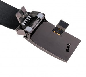 Boucle de ceinture avec clé USB 4Go intégrée + ceinture + Coffret Cadeau
