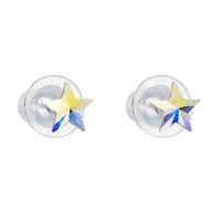 Boucles fabos cristal swarovski forme etoile