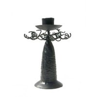 Artisanat de Madagascar - Bougeoir Baobab en métal