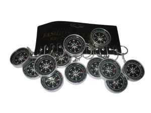 Lot 12 porte cles boussole