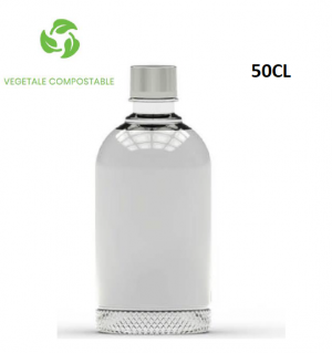 Bouteille 500ml végétale compostable