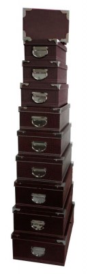 Set de 10 boites de rangement