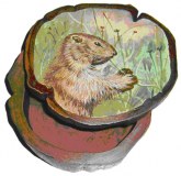 Boite marmotte en teck