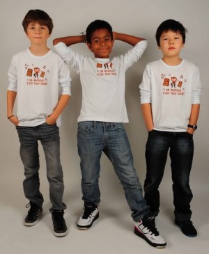 800 Tee shirt Enfant Bidouille & Poucette
