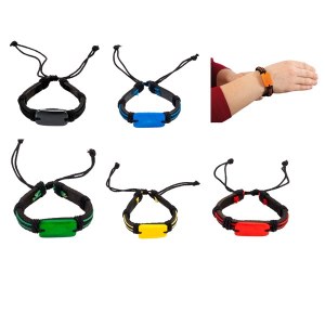 Bracelet "Karim" en Cuir - Objet publicitaire AVEC ou SANS logo - Cadeau client - Gift...