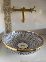 Unlacquered brass faucet