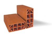 Brique rouge de construction