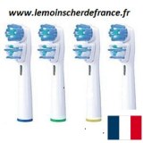 Brossette GENERIQUE pour oral b braun