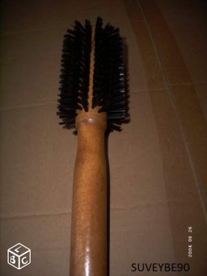 Radeon lot 100 brosse rond manche bois revendeur