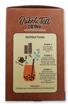 Bubble Tea Kits - Tapioca & Sucre Brun (6 boissons, pailles incluses)