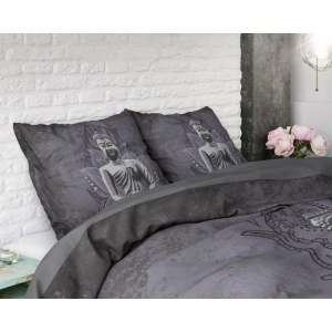 "Buddha Flower" Set 2/3 pcs Parure de Lit 100% Coton Housse de Couette+Taie d'Oreiller...