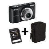 Nikon Coolpix L25 Noir + Housse + SD