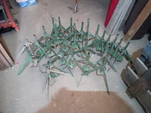 Piges de mesure trépied