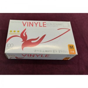 Gants vinyle M et L
