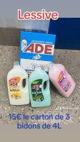 Lessives et adoucissant