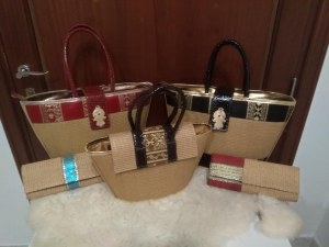 Sac couffin fait main artisanal