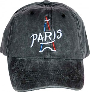 Casquettes "PARIS" en lot 6pc