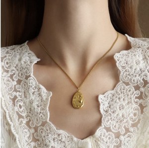 Lot colliers goutte d'eau