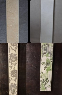 Galets, frises, plinthes, carreaux faïence